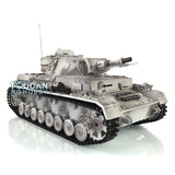 1/16 TK7.0 Customized Version 2.4Ghz Henglong German Panzer IV F BB IR RTR RC Tank Model FPV 3858 Metal Tracks Wheel Smoke Sound