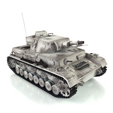 2.4Ghz Henglong 1/16 Scale TK7.0 Plastic Version Panzer IV F RC RTR Tank 3858 360 Turret Steel Gearbox Tracks Sprockets FPV