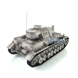 1/16 TK7.0 Customized Version 2.4Ghz Henglong German Panzer IV F BB IR RTR RC Tank Model FPV 3858 Metal Tracks Wheel Smoke Sound