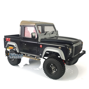 1/10 RC Cars Toucanrc Lande Roverl D90 Rock Crawler Remote Control Painted Pickup Metal Chassis Plastic Shell
