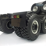 JDM 1/14 Metal 6*6 Off-road Unpainted Tractor Truck with Differential Axle Metal Chassis ARTR Motor Steering Remote Controller