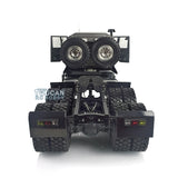 JDM 1/14 Metal 6*6 Off-road Unpainted Tractor Truck with Differential Axle Metal Chassis ARTR Motor Steering Remote Controller