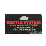 HOP-UP Option Battle System Parts for Tamiya 53447 1/16 RC Tank DIY Radio Controlled Military Vehicles Hobby Model KIT