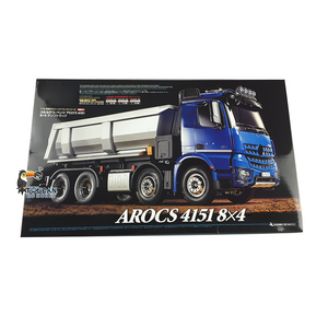 Tamiya 8x4 1/14 56366 4151 4-Axle RC Tipper Dump Car Radio Controlled Truck Electric Construction Vehicle Toy Gift