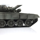 2.4G Henglong 1/16 Scale TK7.0 Russian T90 Ready To Run Radio Controlled Tank 3938 W/ 360 Turret Plastic Tracks Sprockets Idlers