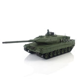 Henglong 1/16 TK7.0 Leopard2A6 RC RTR Tank 3889 360 Turret Barrel Recoil Metal Tracks W/ Rubber Pads Sprockets Idlers Road Wheels