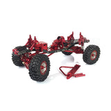 1/10 RC Toys SCX10 CNC Crawler Cars 313MM Wheelbase Chassis Remote Control Vehicles Upgraded Tires without Battery Radio