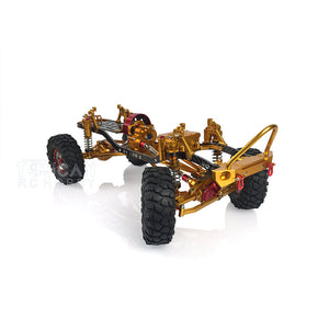 1/10 RC Cars Toys SCX10 CNC Rock Crawler 313MM Wheelbase Chassis Remote Control Vehicles Upgraded Tires without Battery Radio