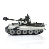 Henglong 1/16 Scale TK7.0 Plastic German King Tiger Ready To Run Remote Controlled Tank 3888A 360 Turret Tracks Sprockets Smoke