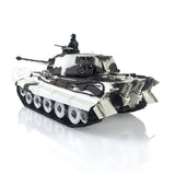 1/16 Scale TK7.0 Henglong Plastic King Tiger Remote Controlled Ready To Run Tank 3888A 360 Turret Barrel Recoil Steel Gearbox