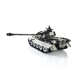 Henglong 1/16 TK7.0 Plastic FPV Ready To Run Remote Controlled King Tiger Tank 3888A 360 Turret Barrel Recoil Steel Gearbox