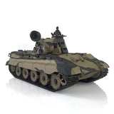 2.4Ghz Henglong 1/16 TK7.0 Plastic 3888A German King Tiger Remote Controlled Tank W/ Barrel Recoil 360 Turret Sprockets Idlers