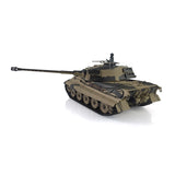 Henglong 1/16 TK7.0 Plastic FPV Ready To Run Remote Controlled King Tiger Tank 3888A 360 Turret Barrel Recoil Steel Gearbox