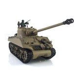 1/16 TK7.0 2.4Ghz Henglong USA M4A3 Sherman Ready To Run Remote Controlled Tank 3898 W/ 360 Turret Metal Tracks Sprockets
