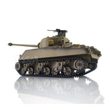 Henglong 1/16 Customized TK7.0 USA M4A3 Sherman Remote Controlled RTR Tank 3898 360 FPV Barrel Recoil Metal Road Wheels