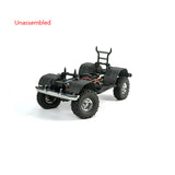 CROSS Radio Control 1/10 EMO AT4 4x4 Crawler Car Unassembled Unpainted KIT with 540 35T Motor Lights System Differential Lock