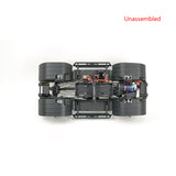 CROSS Radio Control 1/10 EMO AT4 4x4 Crawler Car Unassembled Unpainted KIT with 540 35T Motor Lights System Differential Lock