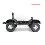 CROSS Radio Control 1/10 EMO AT4 4x4 Crawler Car Unassembled Unpainted KIT with 540 35T Motor Lights System Differential Lock