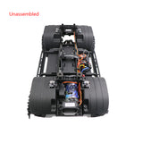 CROSS Radio Control 1/10 EMO AT4 4x4 Crawler Car Unassembled Unpainted KIT with 540 35T Motor Lights System Differential Lock