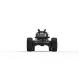 CROSS Radio Control 1/10 EMO AT4 4x4 Crawler Car Unassembled Unpainted KIT with 540 35T Motor Lights System Differential Lock