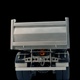 JDM-175 1/14 Metal Chassis 6x6 RC Hydraulic Dumper Remote Control Tipper Truck Model Motor 2Speed Gearbox