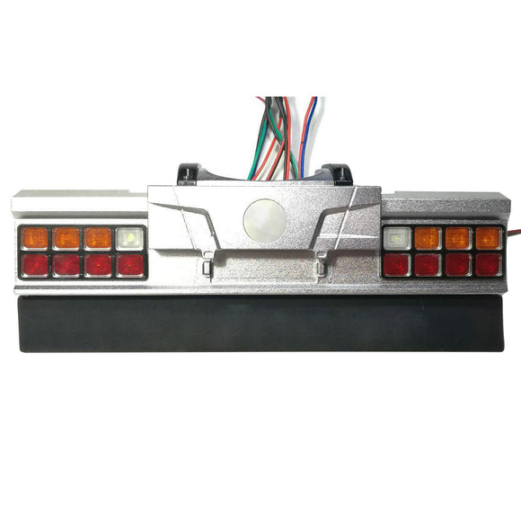 Degree Metal Tail Beam Taillight for 1:14 Scale Models TAMIYA RC Tractor Truck R620 56323 Car DIY Remote Control Vehicles