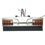 Degree 1/14 Model Part LED Taillight Fender Tail Beam Set For TAMIYA RC Tractor Truck King R620 56323 Car