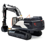 1/14 EC380 Tracked RC Hydraulic Diggers Wireless Controlled Excavator Assembled Model W/ Transmitter Metal Ripper Tiltable Bucket