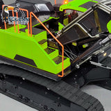 1/14 Metal EC380 RC Excavator Tracked Hydraulic Engineering Vehicles Assembled W/ Hydraulic Grab Clamshell Bucket Loosener