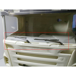 Degree Metal Windscreen Electric Wiper For Tamiya 56323 1/14 Scale RC Tractor Truck Car Vehicle Model