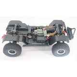 4*4 YIKONG 4WD YK4102 1/10 Bright Grey Crawler Car RC Model ESC Motor Servo Light System RC Controller & Receiver W/O Battery