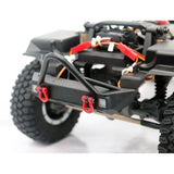 4*4 YIKONG 4WD YK4102 1/10 Grey Crawler Car RC Model Light System ESC Motor Servo RC Controller & Receiver W/O Battery