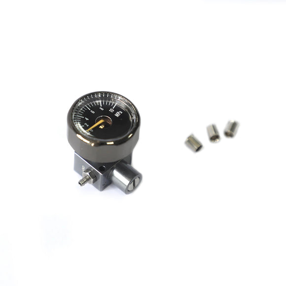 CUT Model Pressure Regulating Valve Relief Valve Gauge 3MM/4MM Oil Pipe for RC Hydraulic Construction Vehicles Model