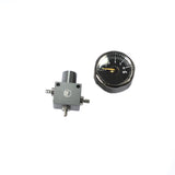 CUT Model Pressure Regulating Valve Relief Valve Gauge 3MM/4MM Oil Pipe for RC Hydraulic Construction Vehicles Model