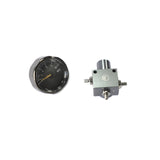 CUT Model Pressure Regulating Valve Relief Valve Gauge 3MM/4MM Oil Pipe for RC Hydraulic Construction Vehicles Model