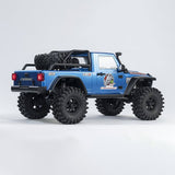 CROSSRC 4X4 RC Crawler Car 1/8 Scale EMOX Remote Control Off-road Vehicles Models KIT Light System 2Speed Transmission W/O Motor