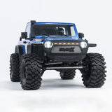 CROSSRC 4X4 RC Crawler Car 1/8 Scale EMOX Remote Control Off-road Vehicles Models KIT Light System 2Speed Transmission W/O Motor