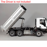 1/14 Toucan 6x6 Metal Hydraulic RC Dumper Truck Remote Controlled Simulation Car Hobby Models 2-speed Gearbox ESC Servo
