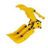 Double E Metal Bucket Wood Gripper Hammer Quick Release Coupler Sound System for EC160E 1/14 RC Hydraulic Excavator E111 E110