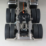 ScaleClub 1/14 6x6 Metal Chassis for RC Tractor Remote Controlled Truck R62 R73 Electric Model Air Suspension Optional Types