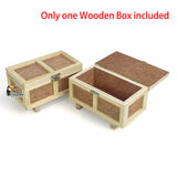 Wooden Box Model for 1/14 1/12 RC Truck Hydraulic Forklift Construction Vehicles Simulation Vehicle Hobby Model DIY Parts