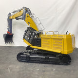 1/14 RC Hydraulic Excavator 3 Arms 374F PL18EV Radio Control Metal Digger Model Assembled & Painted FlySky PL18EV