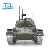 Tongde M24 Chaffee 1/16 Remote Control Light Tank Infrared Combating System Turret Rotate