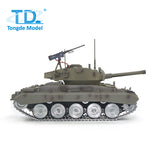 Tongde M24 Chaffee 1/16 Remote Control Light Tank Infrared Combating System Turret Rotate