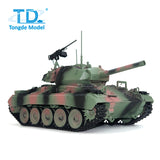 Tongde M24 Chaffee 1/16 Remote Control Light Tank Infrared Combating System Turret Rotate