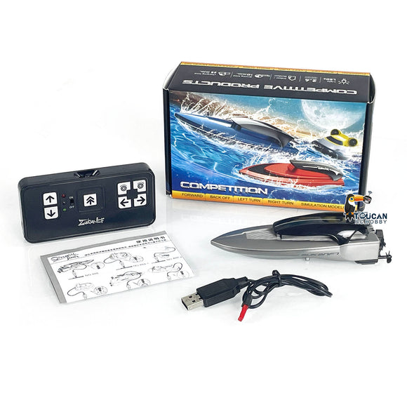 RC 2.4 G Hover Boat Remote Control Mini Boat Twin Propeller Electric Ship Toy Ready to Run Painted and Assembled