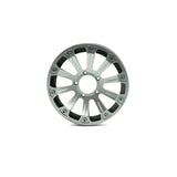 Metal Silver Ice CNC Rim Wheel Hub  Front Axle Protection Plate 2.8 inch M/T High Performance Tires for RC 1/6 SIXER1 Crawler Car