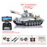 1/16 Scale TK7.0 Henglong Customized Version M26 Pershing Ready To Run Radio Controlled Model Tank 3838 Metal Track Wheels FPV