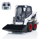 1/14 SM450 RC Hydraulic Heavy-duty Remote Control Skid-Steer Loader Wheeled Car Assembled Painted DIY Model Sound Light