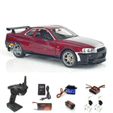 Capo R34 4x4 High-speed 1:8 4WD RC Drift Car Remote Control Racing Cars Model All CNC parts All-metal gearbox Assembled and Painted